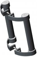 Офисная ручка дверная 06 (штанга-овальная) 950мм, RAL 8017