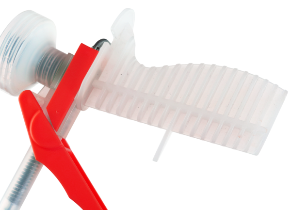 Пистолет для монтажной пены, пластиковый, прозрачный, Boxer