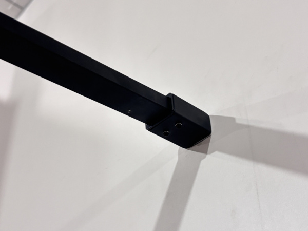 Душевая перегородка (глух.) ESTENA, прозрачн. стекло, черная EN-86С-ST-B